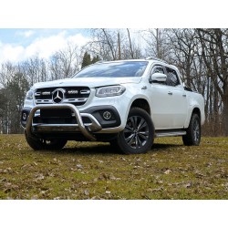 Mercedes X-class (2017+) System montażu w fabrycznym grillu